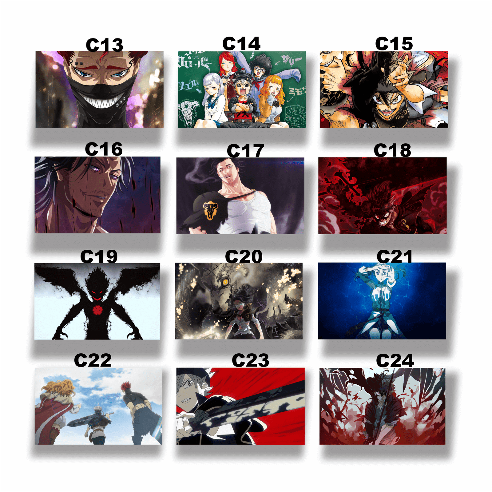 black clover – colección 1 black clover – colección 1