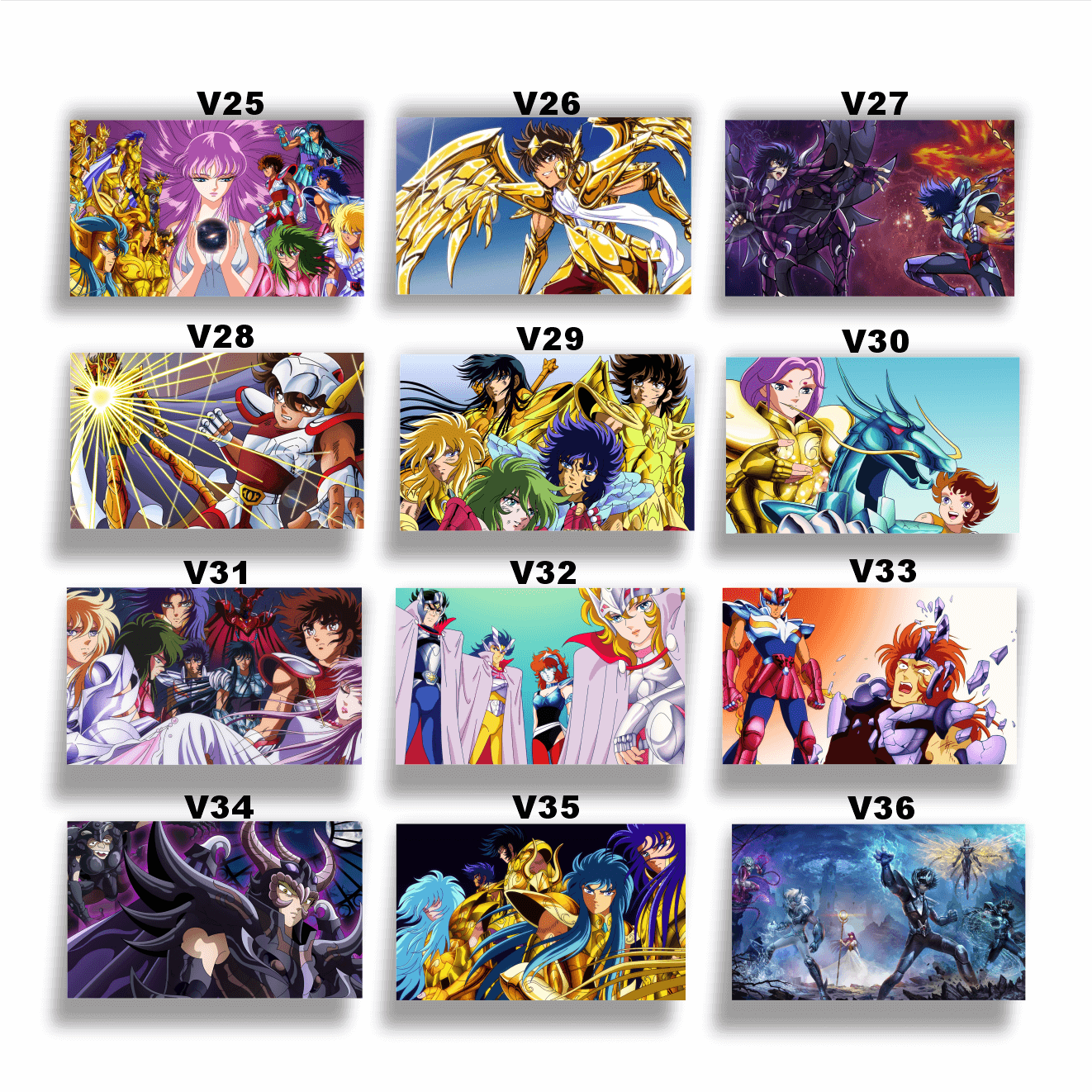 caballeros del zodiaco – colección 1 caballeros del zodiaco – colección 1