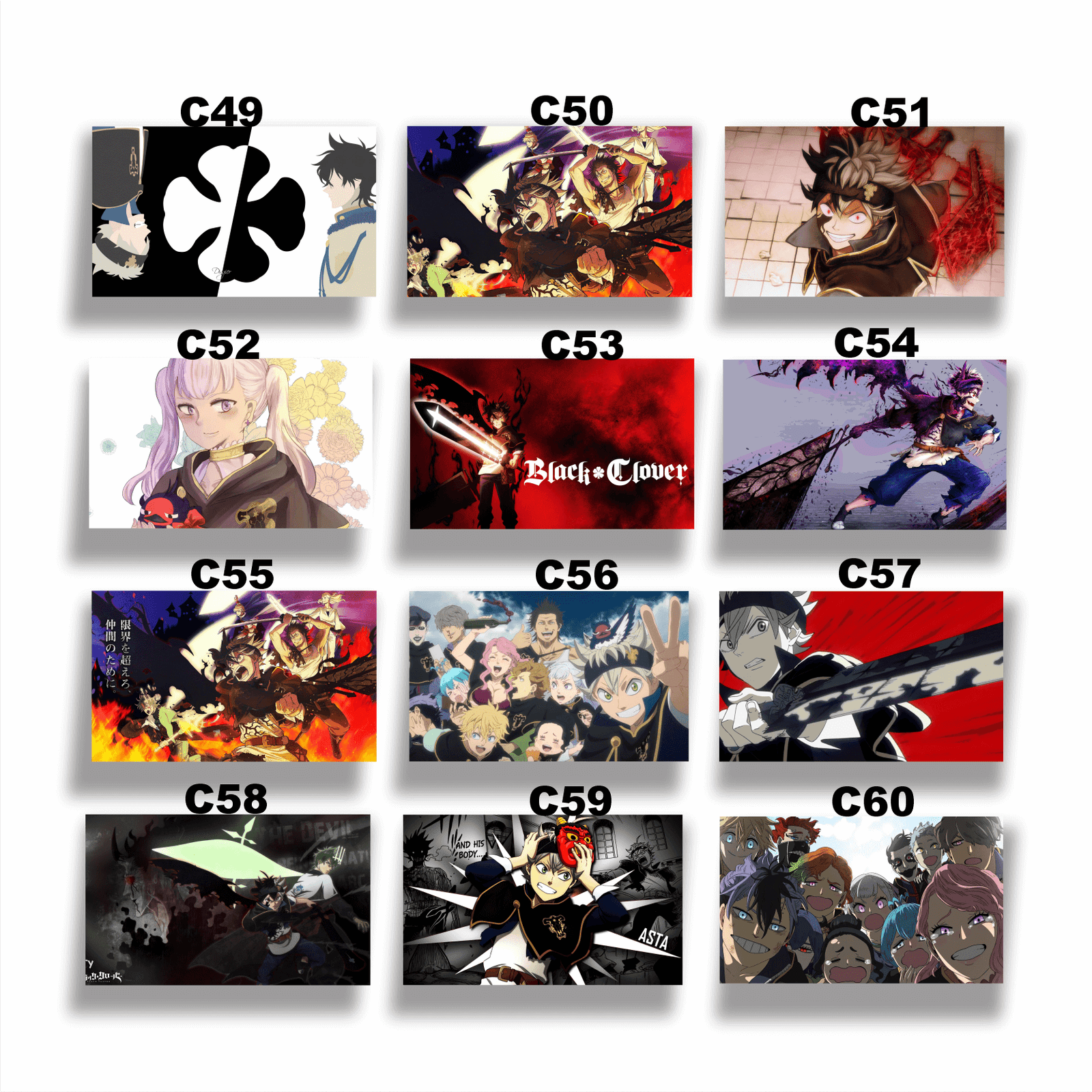 black clover – colección 1 black clover – colección 1